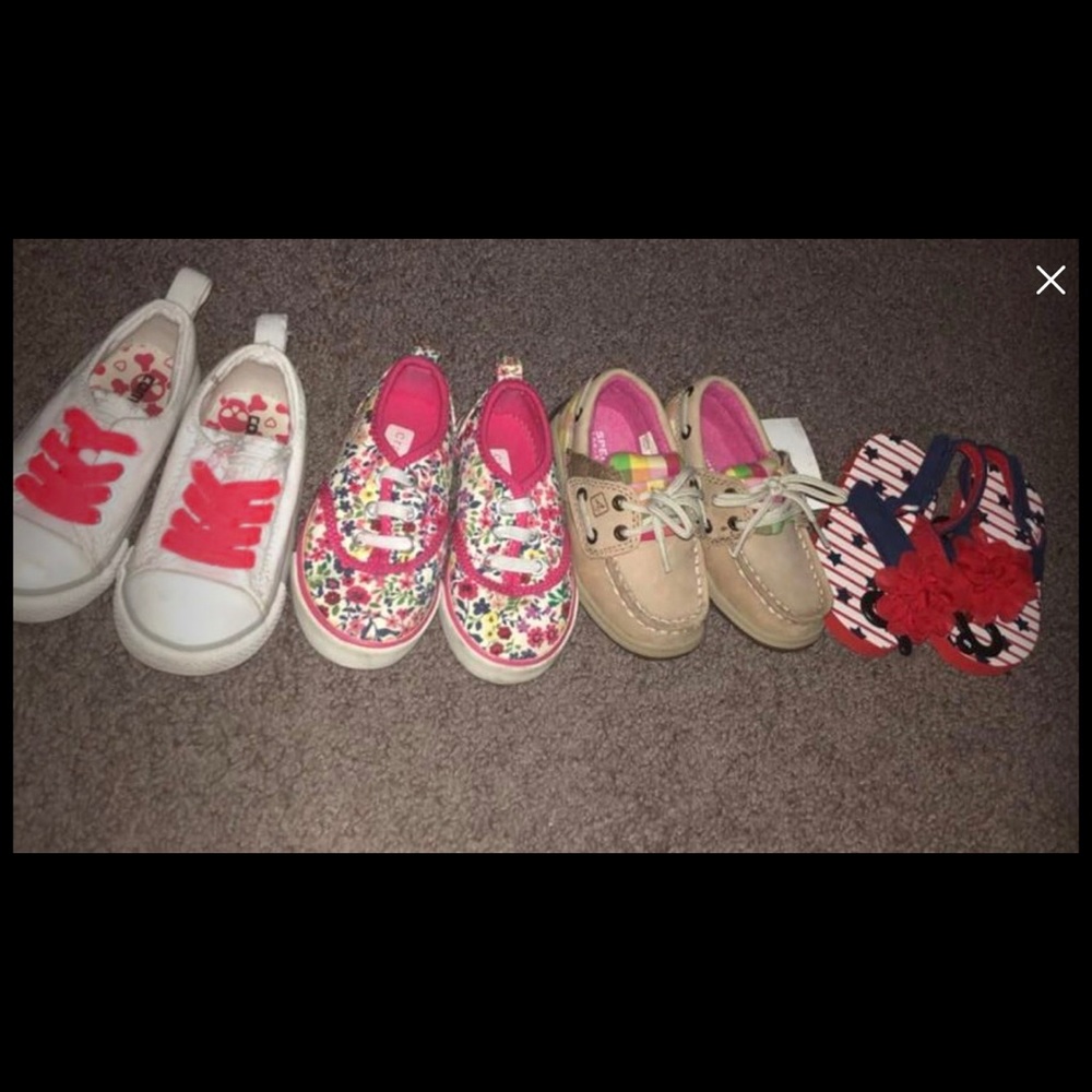 Toddler size 6 shoe bundle